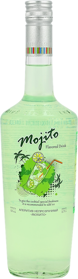 Аперитив Mojito Мохито непрозрачный 12%, 0.75л