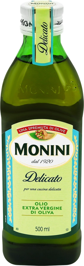 Масло оливковое MONINI Delicato, Extra Vergine, 500мл