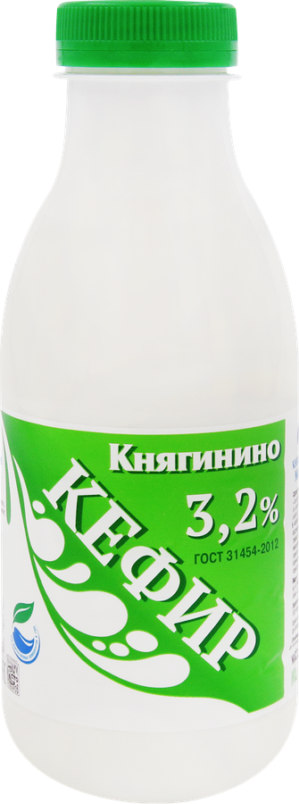 Кефир КНЯГИНИНО 3,2%, без змж, 430г