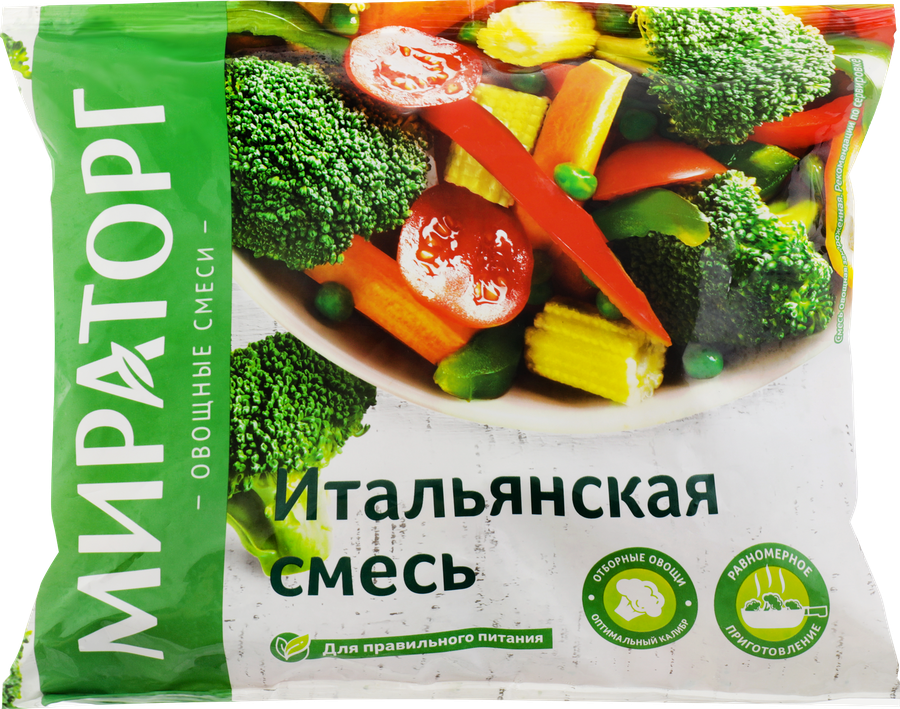 Смесь овощная МИРАТОРГ Vитамин Итальянская, 400г