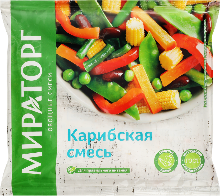 Смесь овощная МИРАТОРГ Vитамин Карибская, 400г