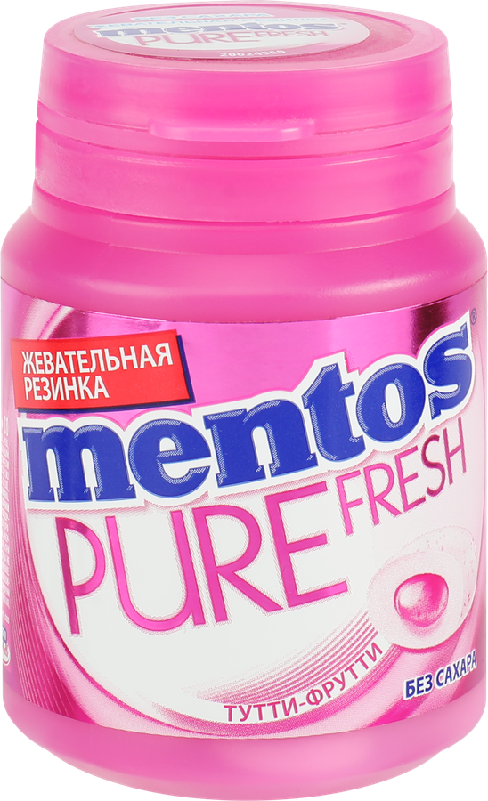 Жевательная резинка MENTOS со вкусом Тутти Фрутти, без сахара, 54г