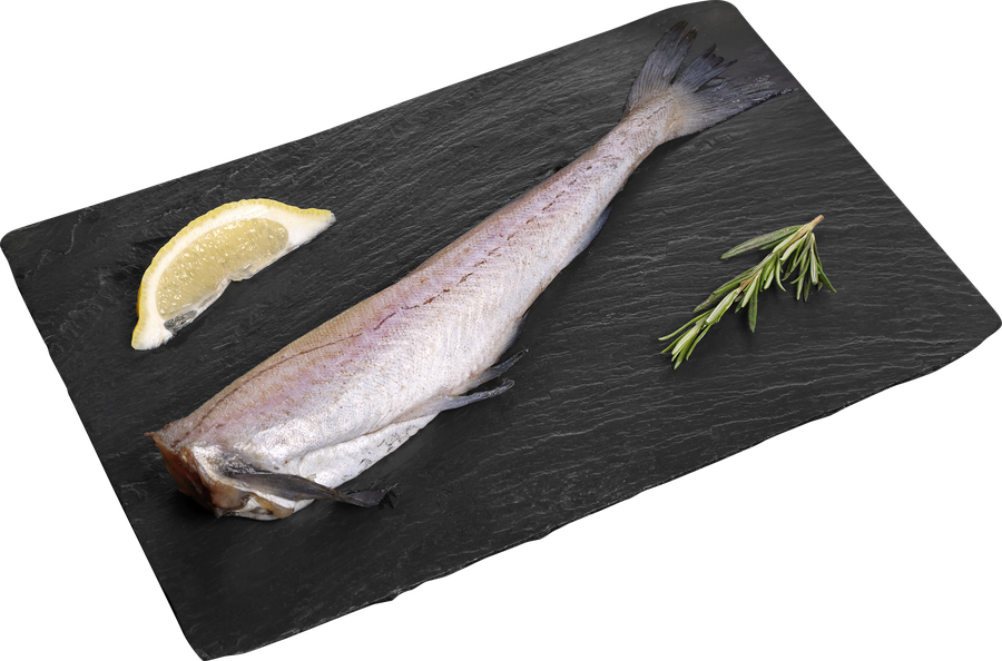 Минтай ЛЕНТА FRESH без головы (из замороженного сырья), весовой