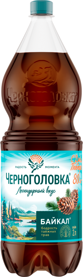 Напиток ЧЕРНОГОЛОВКА Байкал сильногазированный, 2л