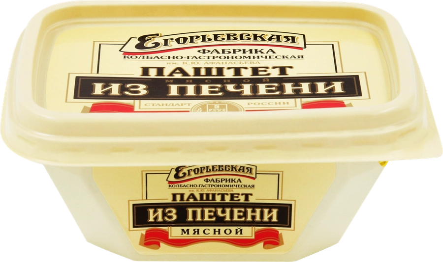 Паштет из печени КФ ЕГОРЬЕВСКАЯ, 150г