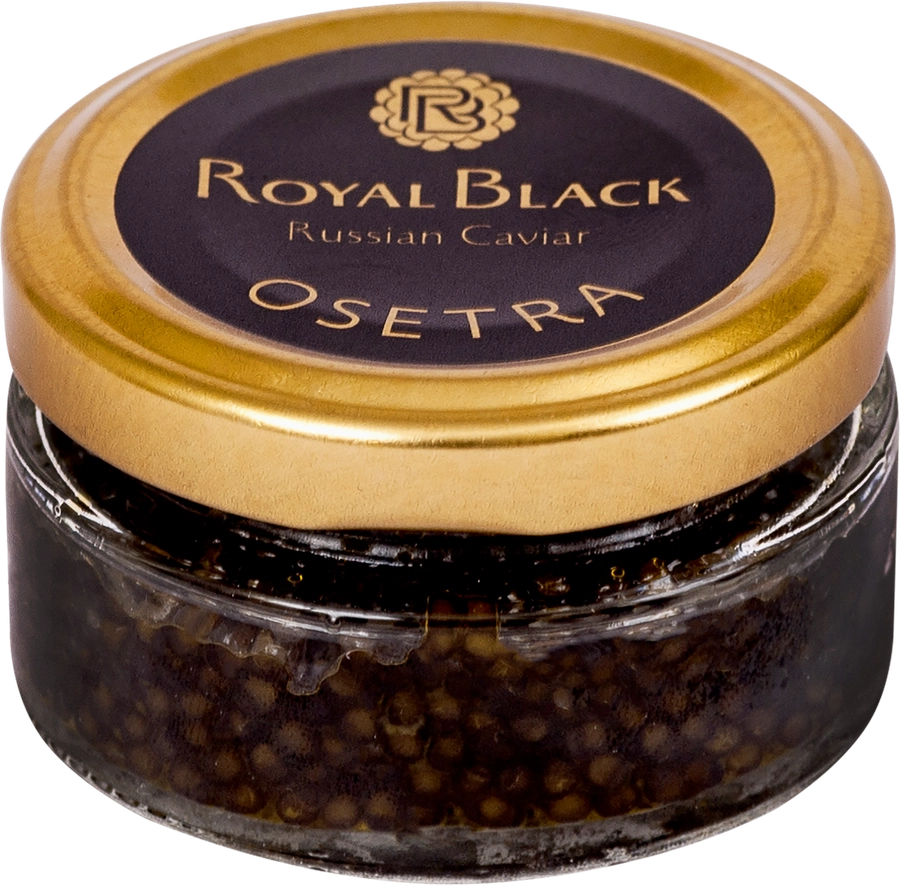 Икра ленского осетра ROYAL BLACK, 50г