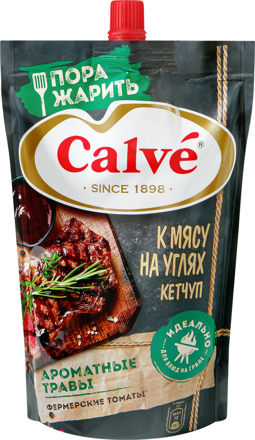Кетчуп CALVE К мясу на углях, 350г