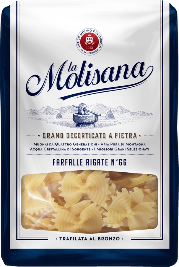 Макароны LA MOLISANA Farfalle №66 Бантики, группа А, 500г