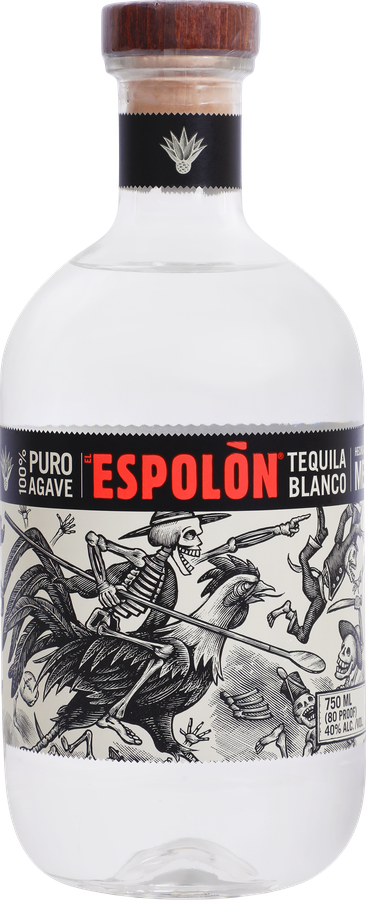 Напиток спиртной ESPOLON Текила Blanco 40%, 0.75л