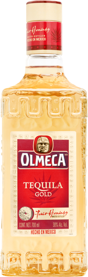 Напиток спиртной OLMECA Текила Gold 35-38%, 0.7л