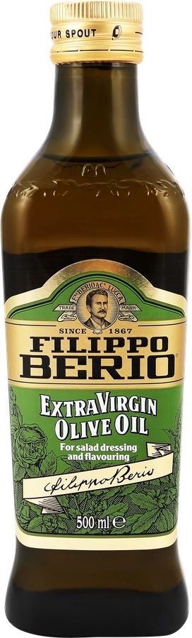 Масло оливковое FILIPPO BERIO Extra Virgin, 500мл