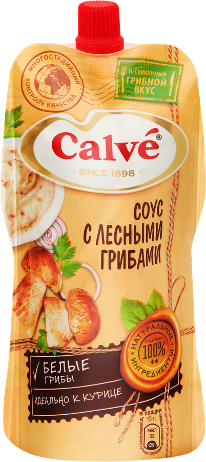 Соус CALVE с лесными грибами, 230г
