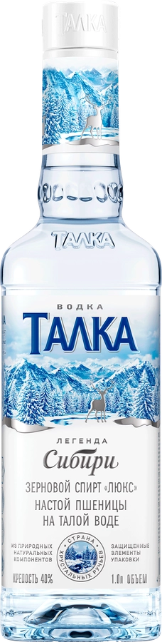 Водка ТАЛКА 40%, 1л