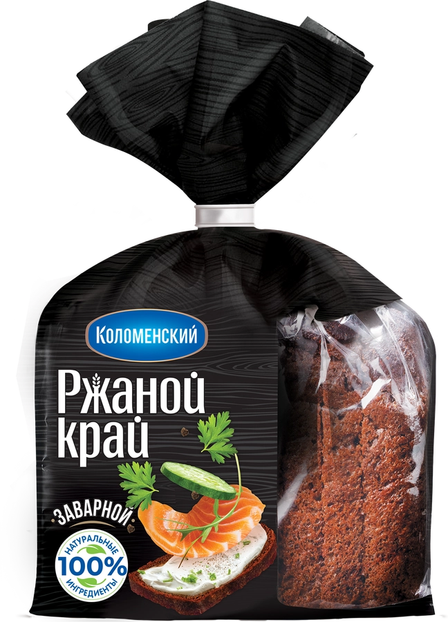 Хлеб КОЛОМЕНСКОЕ Ржаной край, 300г