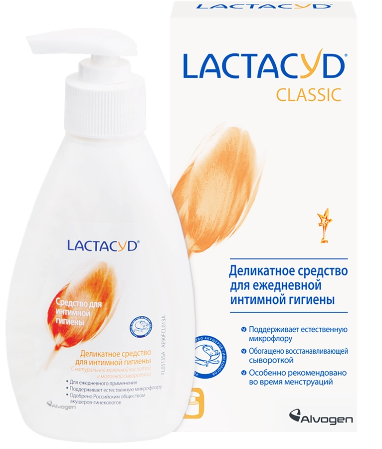 Средство для интимной гигиены LACTACYD Classic, 200мл