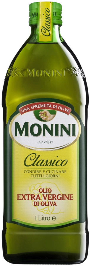 Масло оливковое MONINI Classico Extra Vergine, нерафинированное, 1л