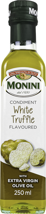 Масло оливковое MONINI White Truffle с ароматом трюфеля, Extra Vergine, 250мл