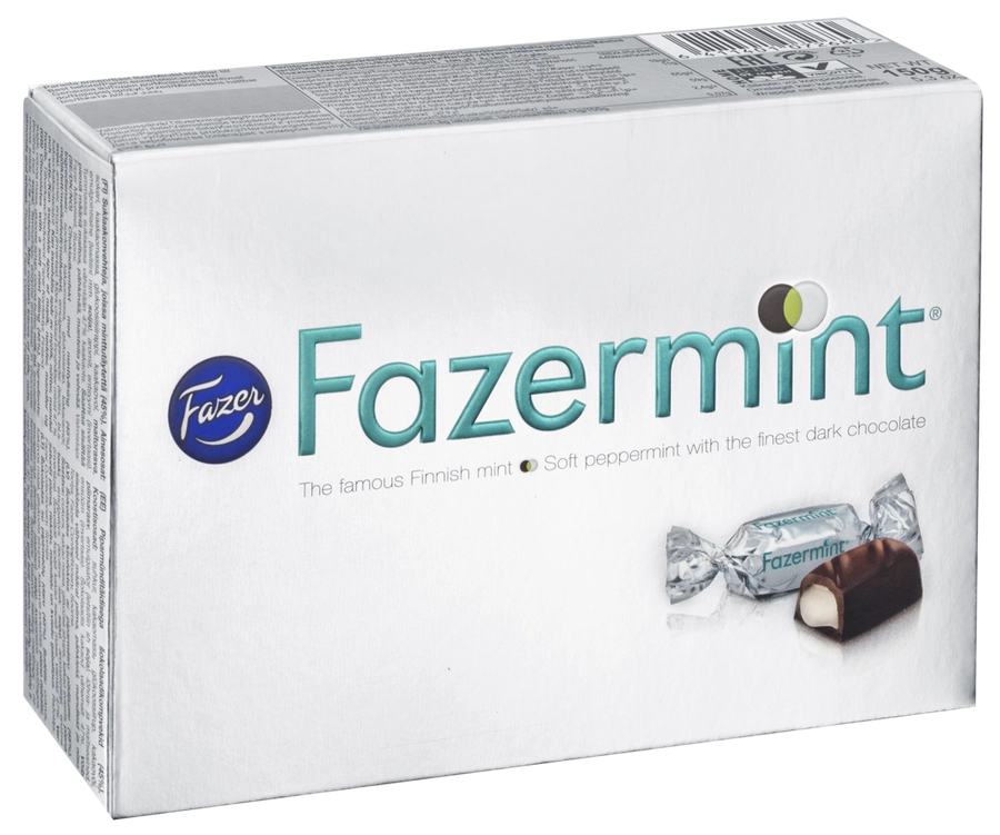 Конфеты FAZER Fazermint с мятной начинкой, 150 г