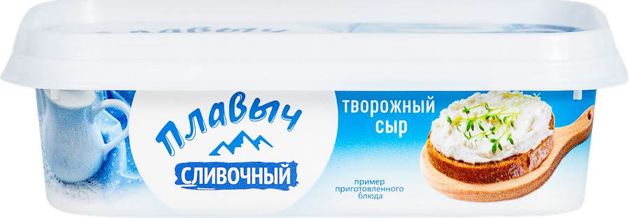 Сыр творожный ПЛАВЫЧ Сливочный 60%, без змж, 200г, превью