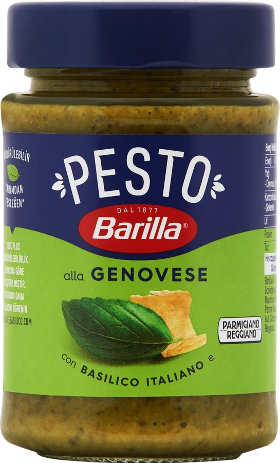 Соус BARILLA Pesto alla Genovese, с базиликом, 190г