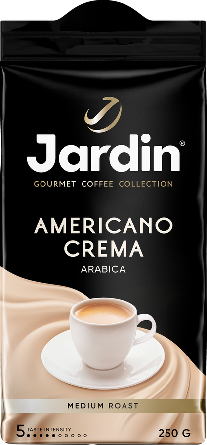 Кофе молотый JARDIN Americano Crema жареный, 250г