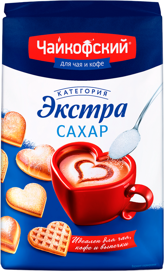 Сахар ЧАЙКОФСКИЙ, 900г