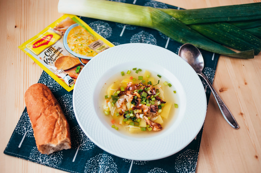Суп быстрого приготовления MAGGI На первое Куриный с вермишелью, 50г, предпросмотр