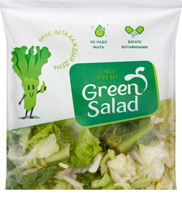 Смесь салатная GREEN SALAD Цезарь, 140г