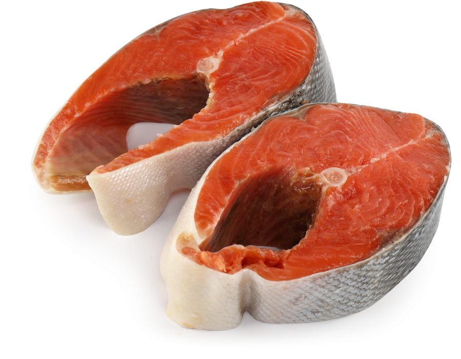 Кета ЛЕНТА FRESH стейк (из замороженного сырья), весовая