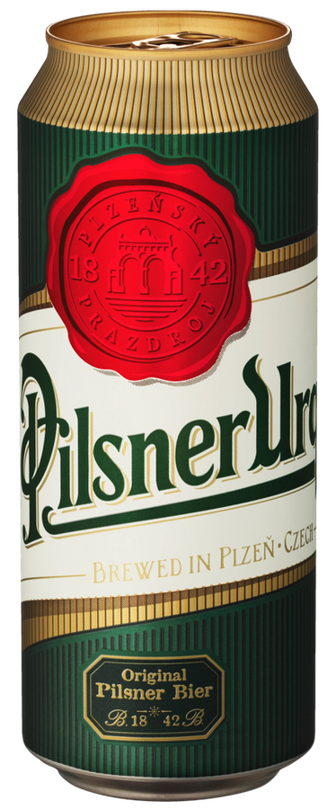 Пиво светлое PILSNER URQUELL фильтрованное пастеризованное, 4,4%, ж/б, 0.5л