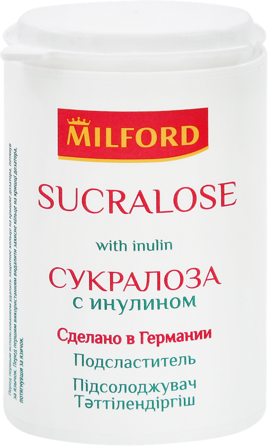 Заменитель сахара MILFORD Сукралоза с инулином, 370шт