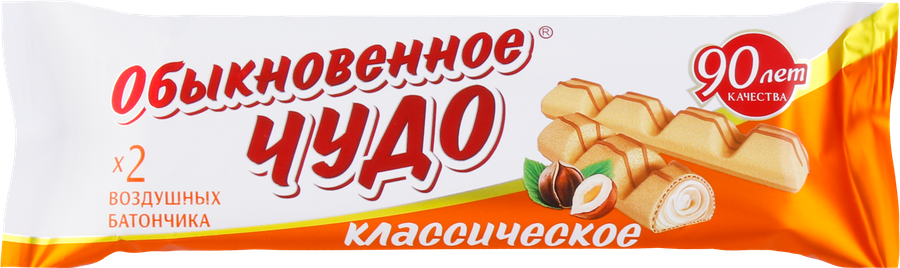 Батончик СЛАВЯНКА Обыкновенное чудо классическое, 40г