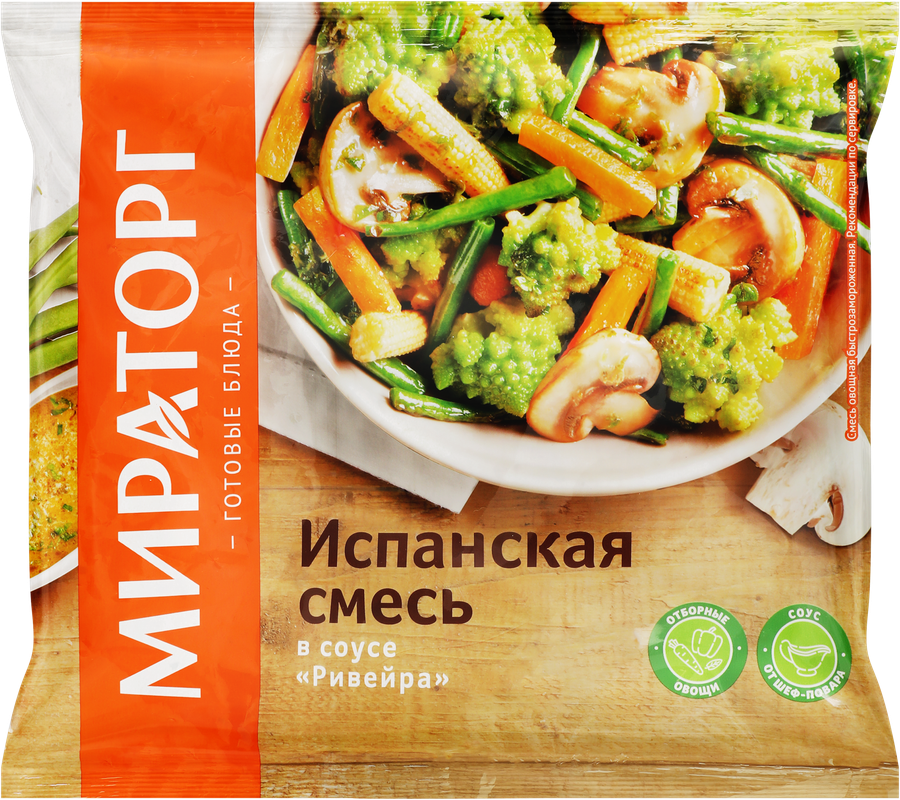 Смесь МИРАТОРГ Vитамин Испанская, в соусе Ривейра, 400г