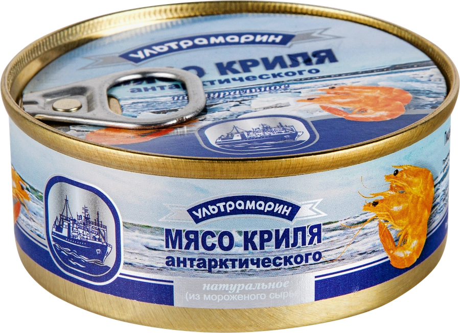 Мясо криля УЛЬТРАМАРИН натуральное, 105г