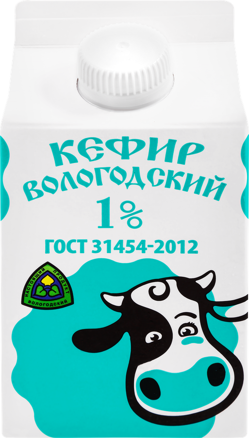 Кефир СЕВЕРНОЕ МОЛОКО Вологодский 1%, без змж, 470г