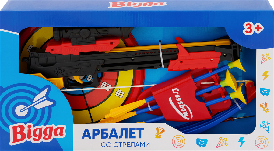 Набор игровой BIGGA Арбалет со стрелами Арт. MX0045951/1212S412