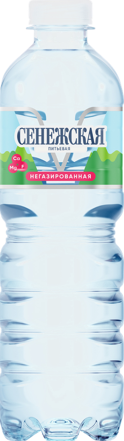 Вода питьевая СЕНЕЖСКАЯ негазированная, 0.5л
