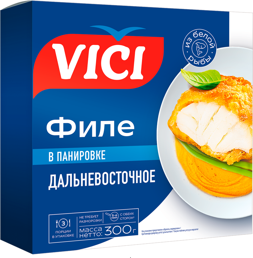 ФилерыбноеVICIДальневосточное,впанировке,300г