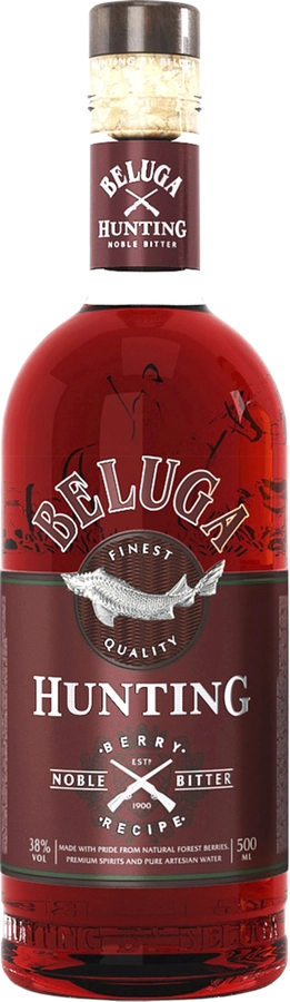 Ликер BELUGA Hunting Berry десертный 38%, 0.5л