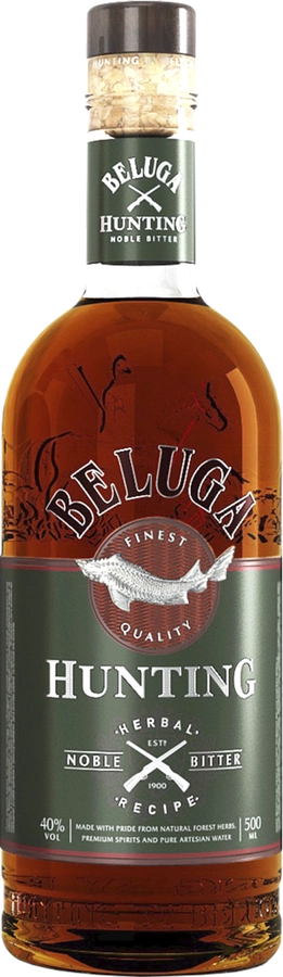 Ликер BELUGA Hunting Herbal десертный 40%, 0.5л