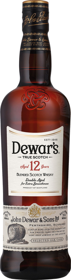 Виски DEWAR'S Special Reserve шотландский купажированный 12 лет 40%, 
0.7л