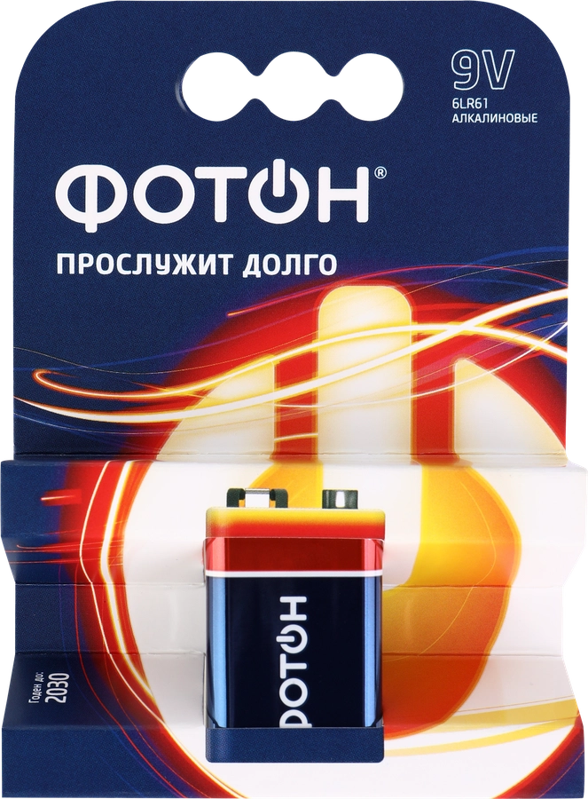 Элемент питания ФОТОН крона 9V