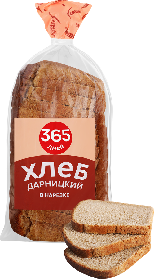 Хлеб 365 ДНЕЙ Дарницкий, в нарезке, 700г