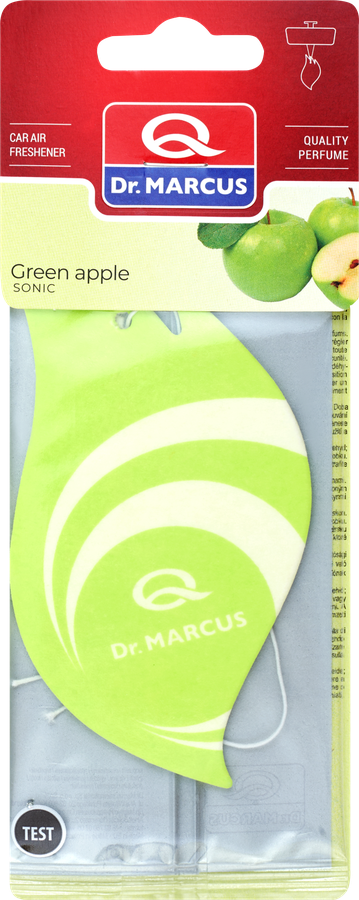 Ароматизатор автомобильный DR. MARCUS Sonic Green apple/Watermelon, Арт. 366