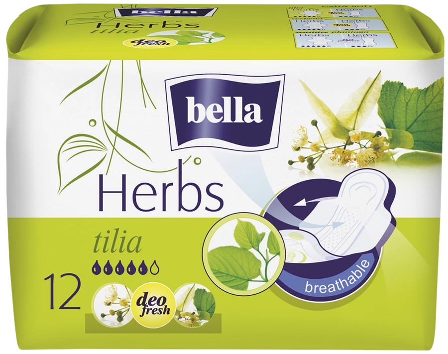 Прокладки BELLA Herbs Tilia Komfort Softiplait, 10шт