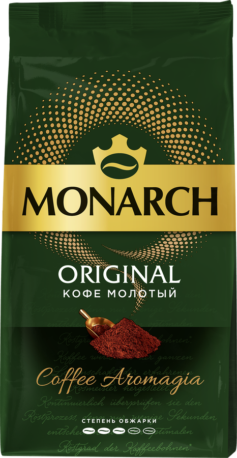 Кофе молотый MONARCH Original натуральный жареный, 230г