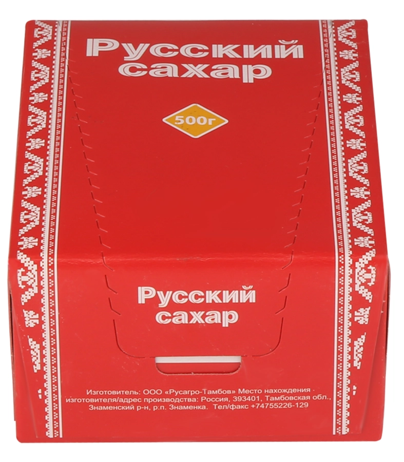 Сахар РУССКИЙ кусковой, 500г