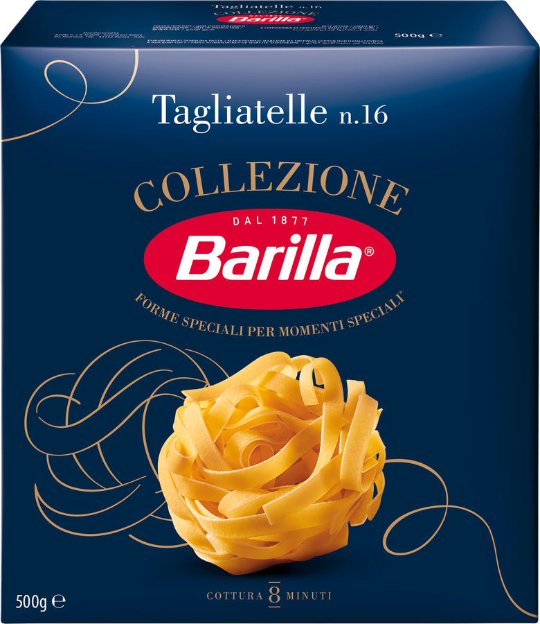 Макароны BARILLA Collezione Tagliatelle, группа А высший сорт, 500г