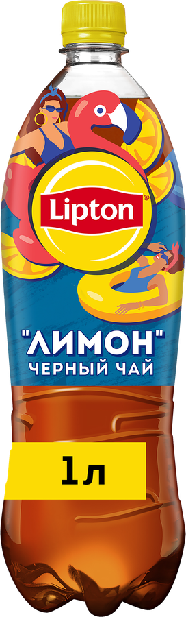 Напиток LIPTON Холодный чай со вкусом лимона негазированный, 1л