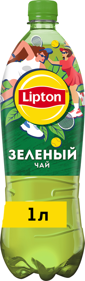 Напиток LIPTON Холодный зеленый чай негазированный, 1л